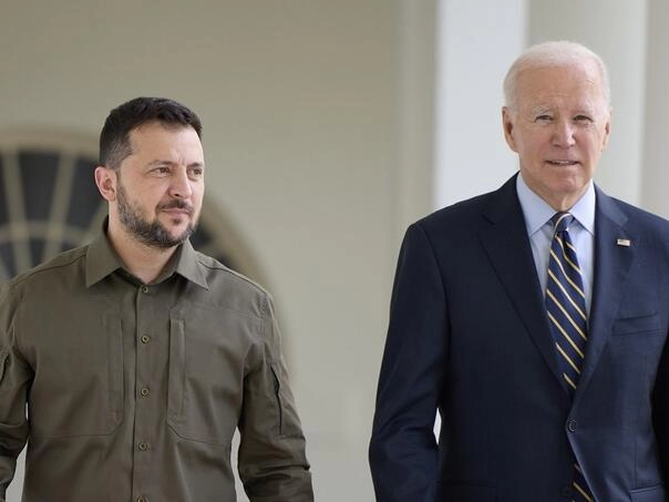 Volodimir Zelenski: "Zahvalan sam Bidenu na njegovoj nepokolebljivoj podršci Ukrajini"